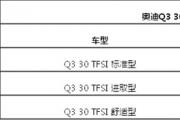 全新国产奥迪Q3新车上市 1.4T售24.98万元起